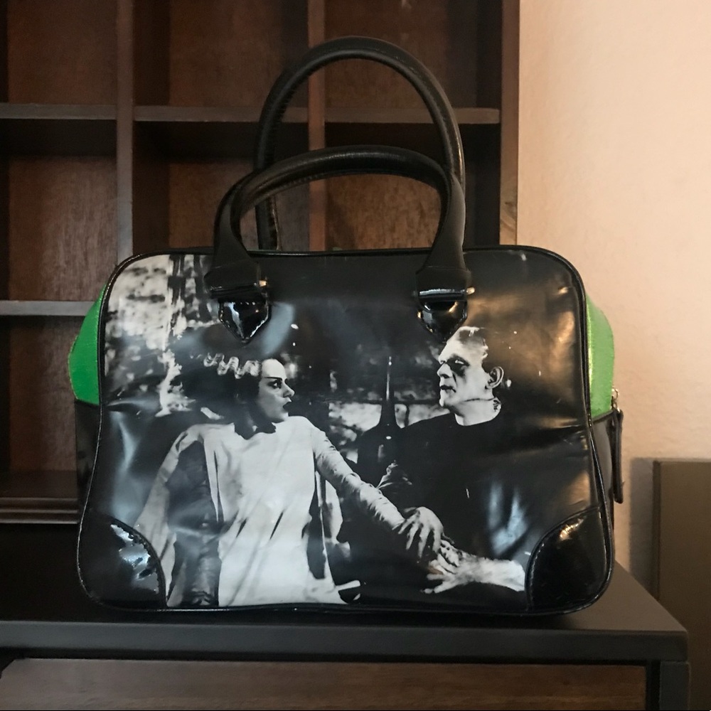 Frankenstein’s Monster & his Bride Handbag/Purse